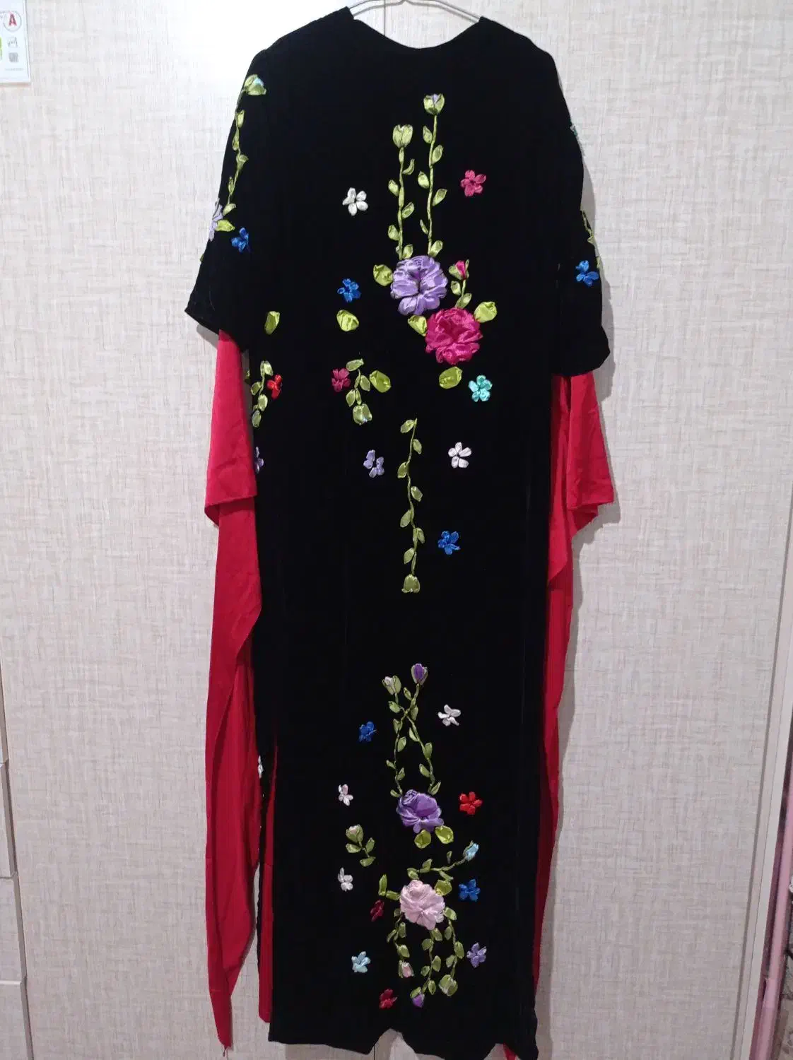 لباس کوردی مخمل مشکی|لباس|دینور, |دیوار