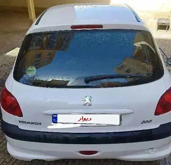 پژو ۲۰۶ تیپ ۲ مدل ۴۰۱|خودرو سواری و وانت|دلیجان, |دیوار