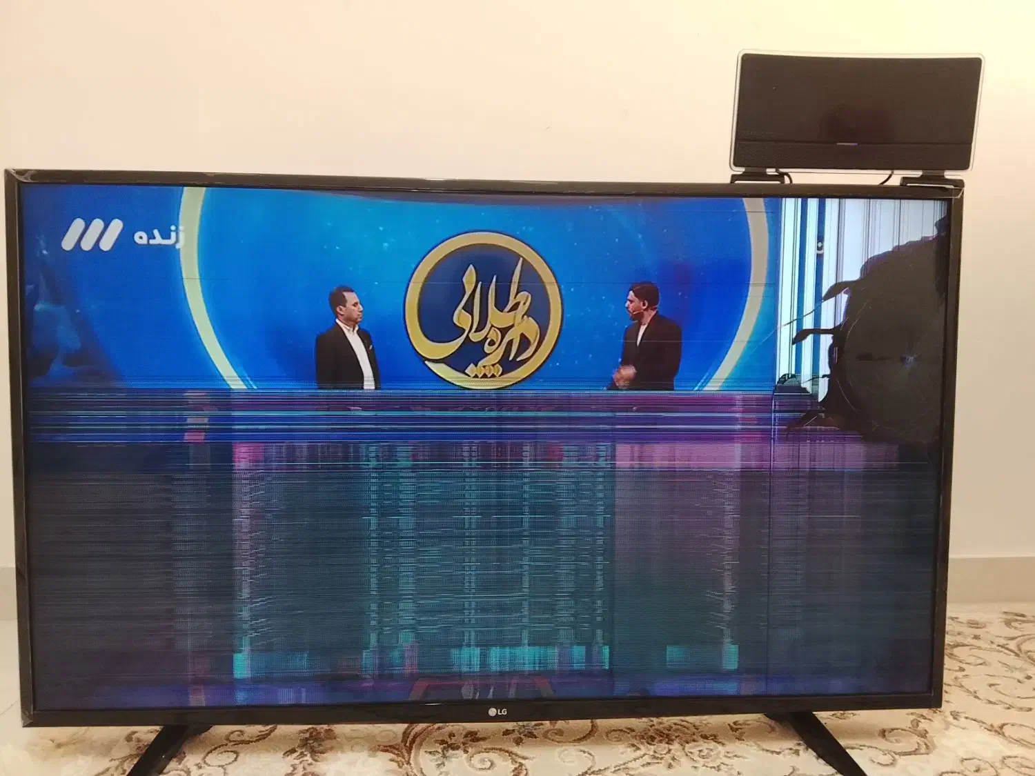 تلویزیون 49 اینچ ال جی|تلویزیون و پروژکتور|ایلام, |دیوار