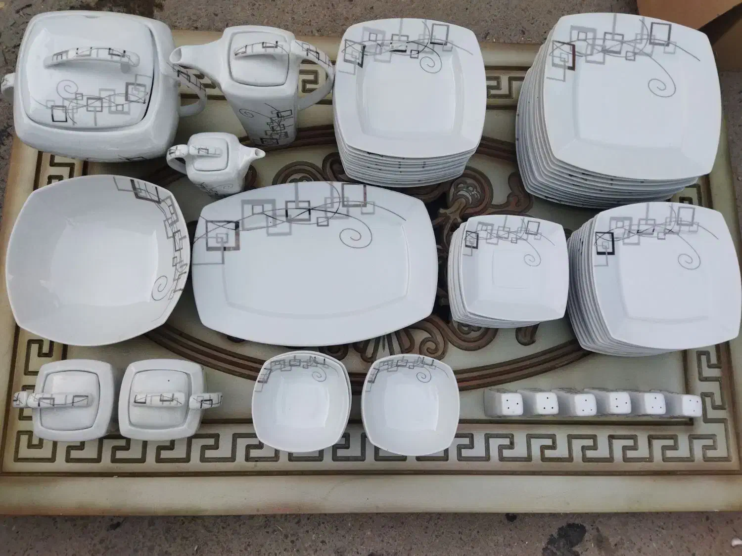 سرویس چینی|ظروف سرو و پذیرایی|قره چای, |دیوار