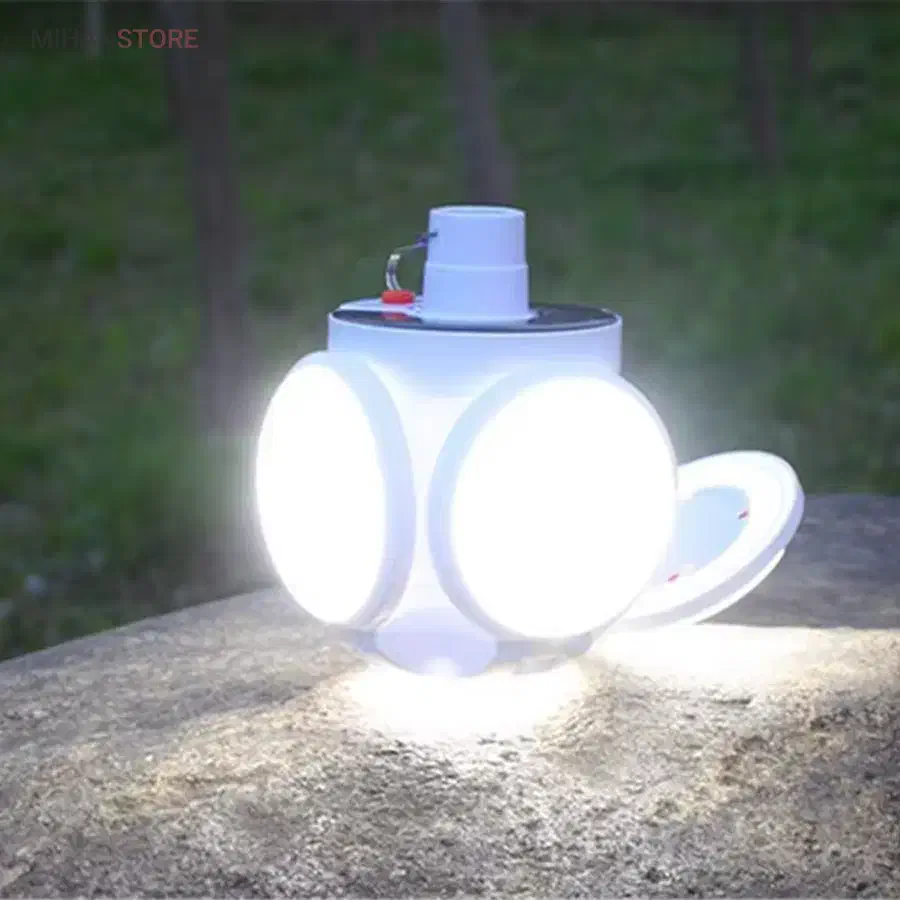 چراغ خورشیدی اضطراری توپی 5 پره|کوهنوردی و کمپینگ|ایرانشهر, |دیوار