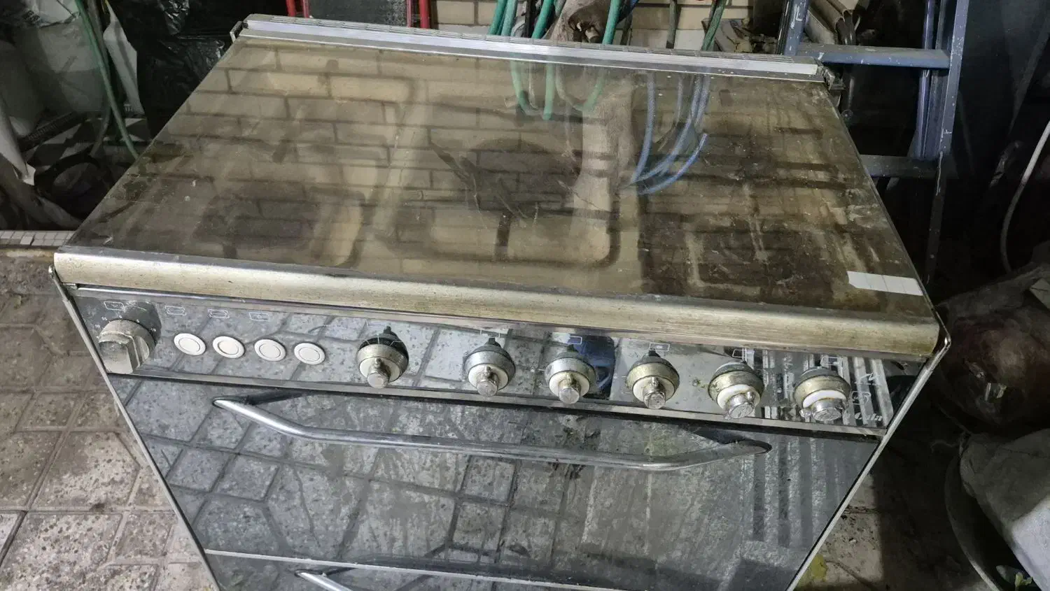 فر گاز پنج شعله و طرح فر|اجاق گاز و لوازم برقی پختوپز|اصفهان, سرچشمه|دیوار