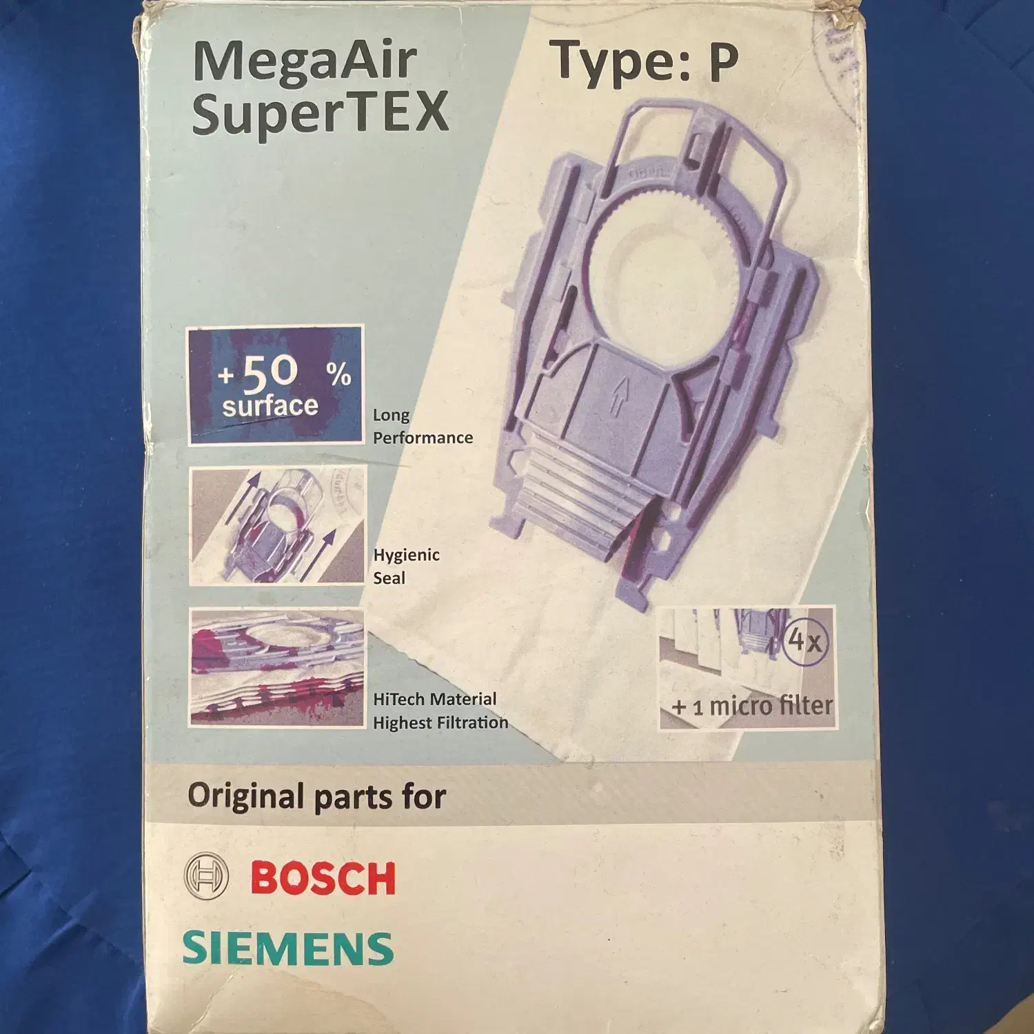 کیسه جاروبرقی بوش زیمنس type P|لوازم نظافت|کرج, جهان‌شهر|دیوار