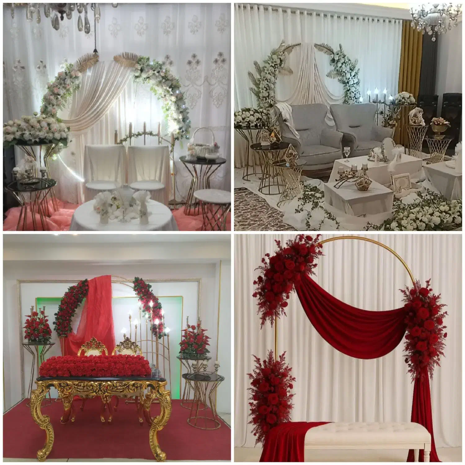 دزاین مراسمات وگل آرایی وگلفروشی|خدمات پذیرایی، مراسم|تبریز, |دیوار