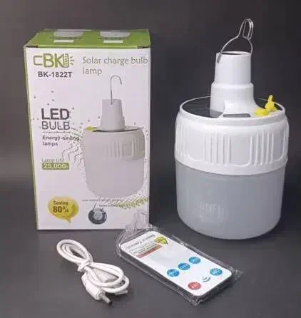 لامپ شارژی خورشیدی و برق کنترل دار با باتری ۱۲۰۰|لامپ و چراغ|کرج, کیانمهر|دیوار