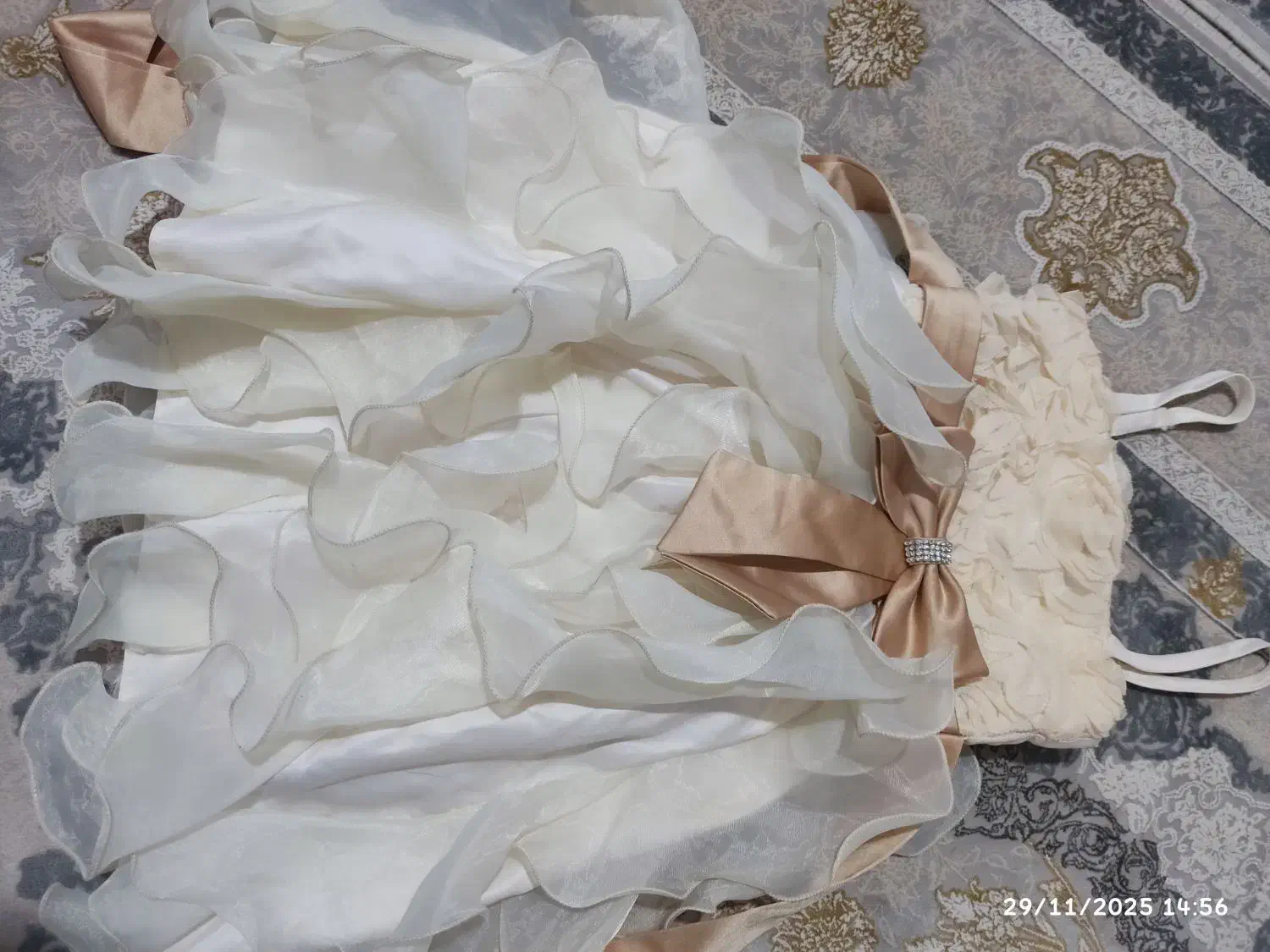 لباس عروس بچگانه|لباس|قزوین, |دیوار