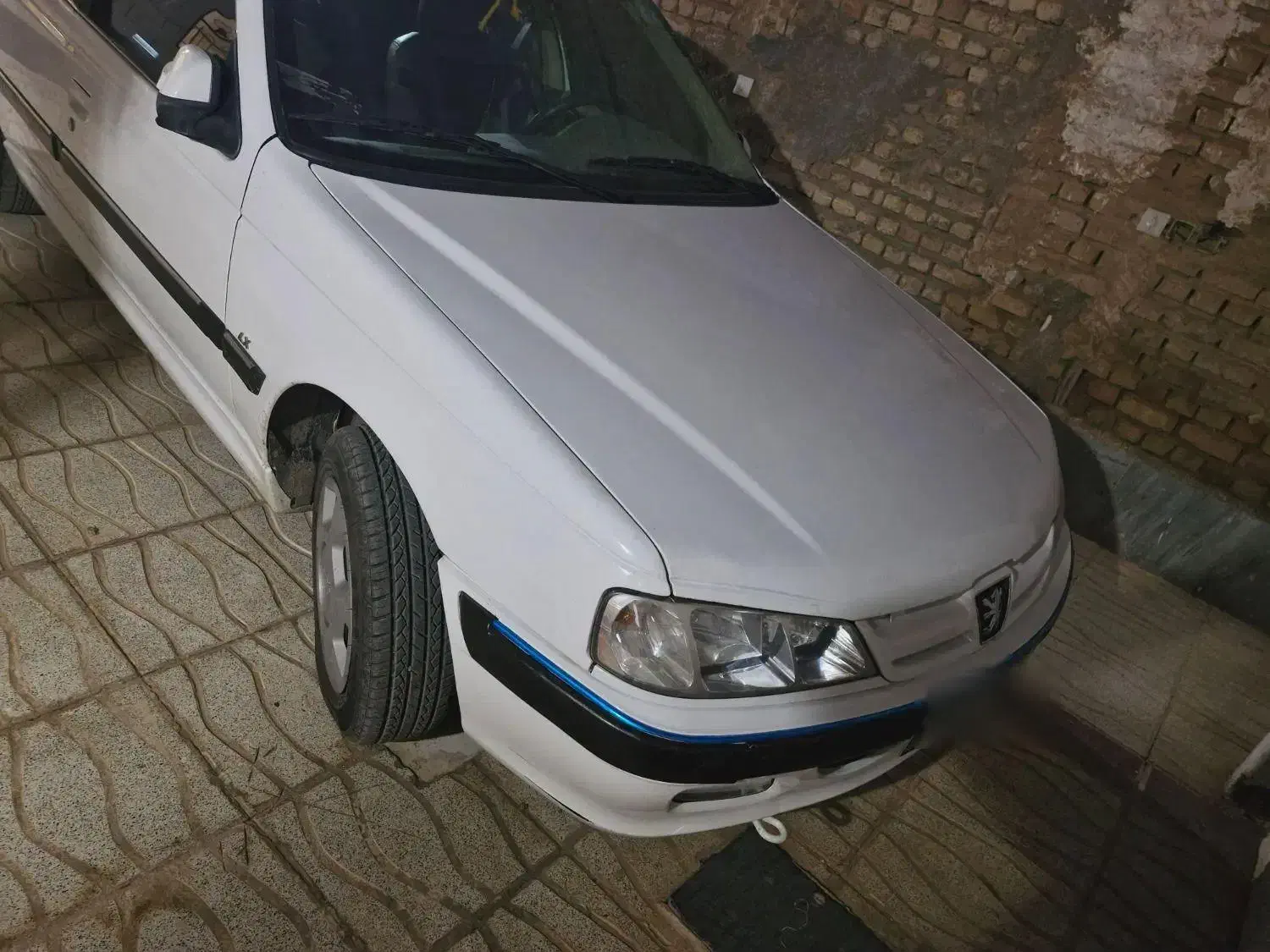 پژو پارس tuf 401 سفید|خودرو سواری و وانت|کاشمر, |دیوار