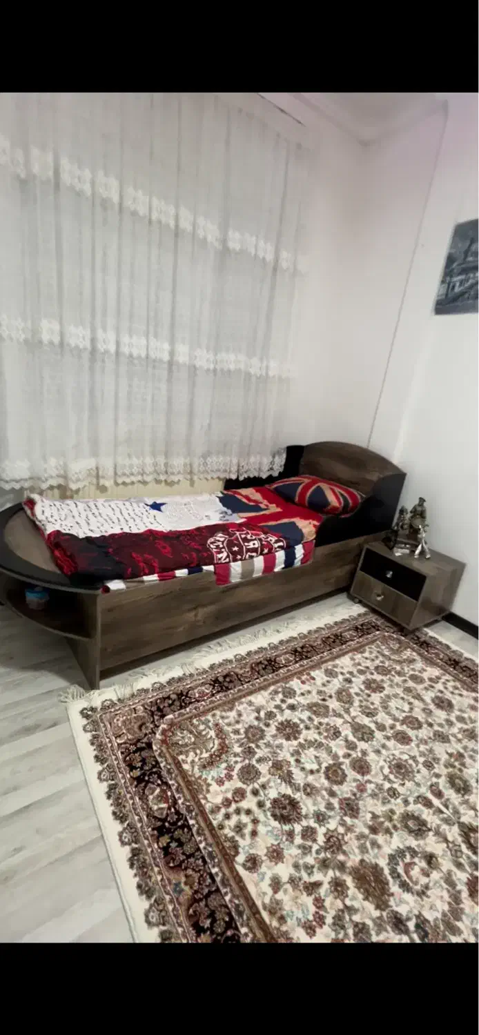 تخت و خواب یک نفره طرح کشتی|تخت و سرویس خواب|سردشت, |دیوار