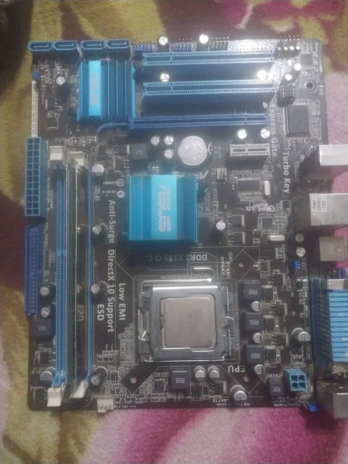 مادربردودDDR3ورم4g|قطعات و لوازم جانبی رایانه|شهرضا, |دیوار