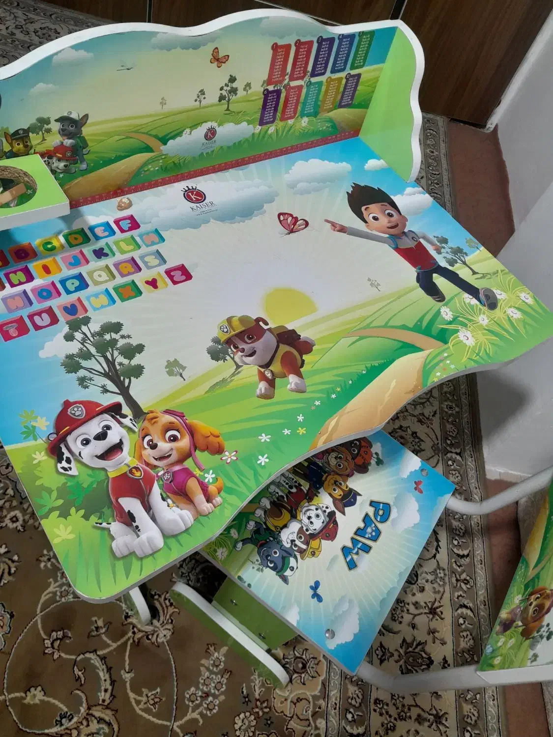 میز وصندلی تحریر کودک|میز تحریر و کامپیوتر|الوند, |دیوار