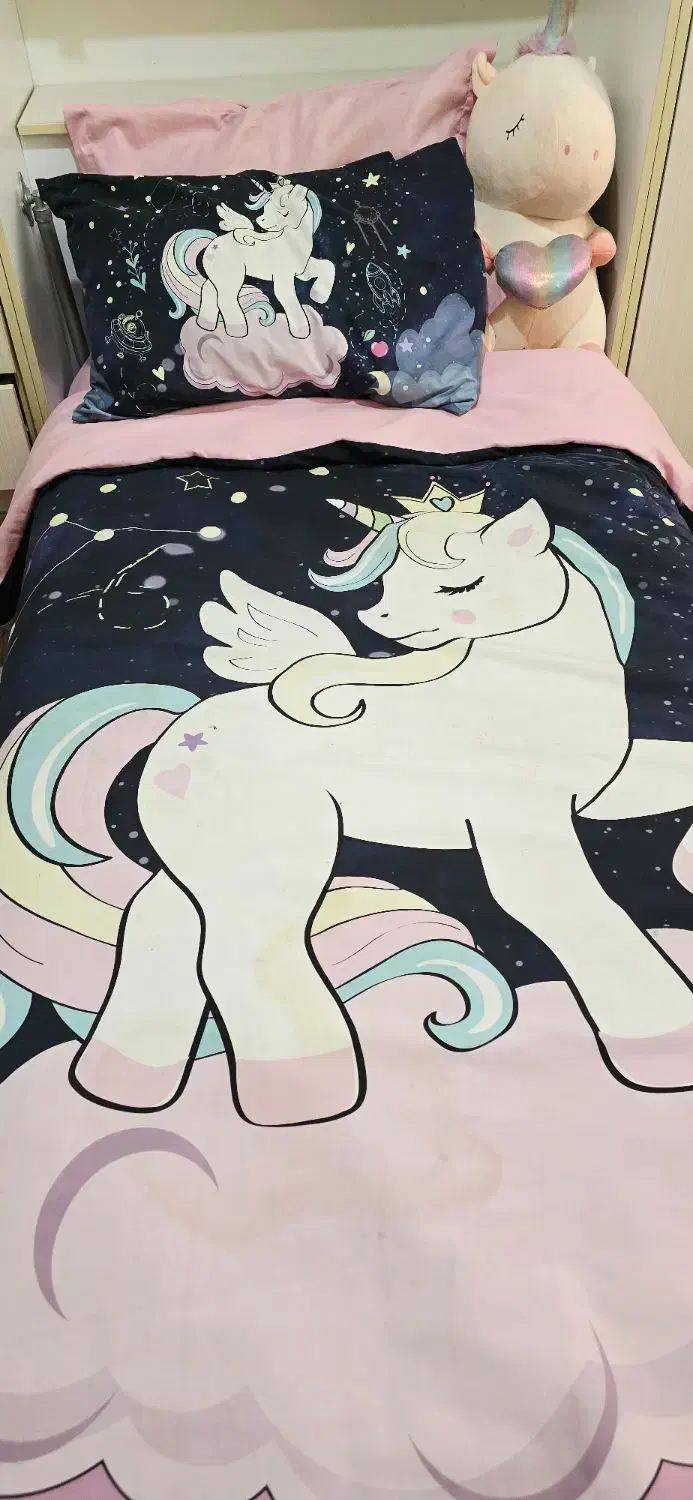 ست ترک روتختی یک نفره یونیکورن|سرویس روتختی|گرگان, |دیوار