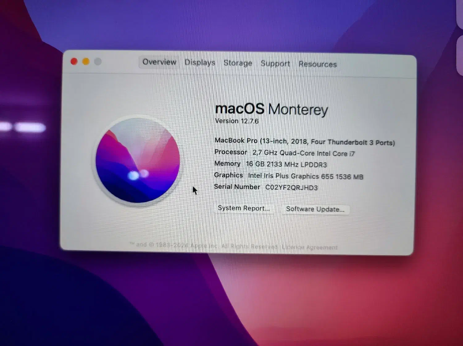 مک بوک پرو ۲۰۱۸ ۱۳ اینچ|رایانه همراه|اصفهان, خواجو|دیوار
