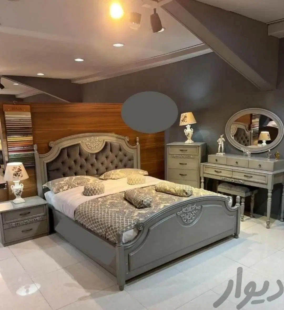 سرویس خواب تخت سلطنتی شرکتی|تخت و سرویس خواب|قزوین, |دیوار