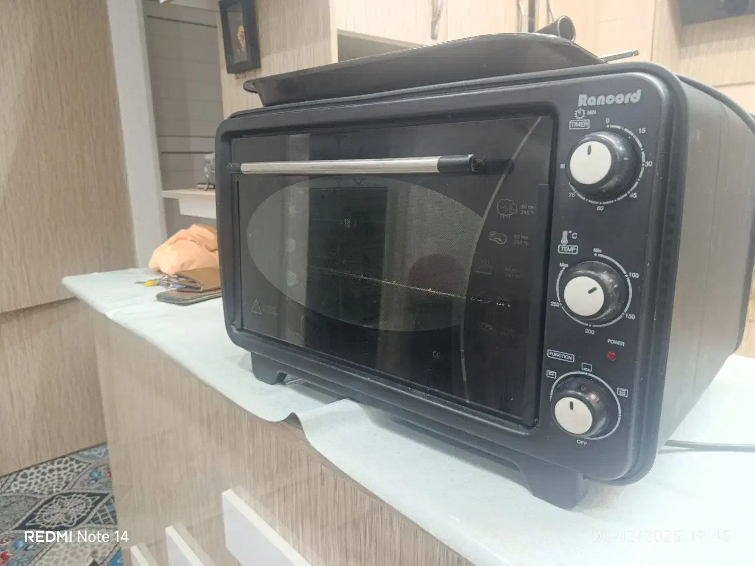 توستر|اجاق گاز و لوازم برقی پخت‌وپز|پرند, فاز ۴|دیوار