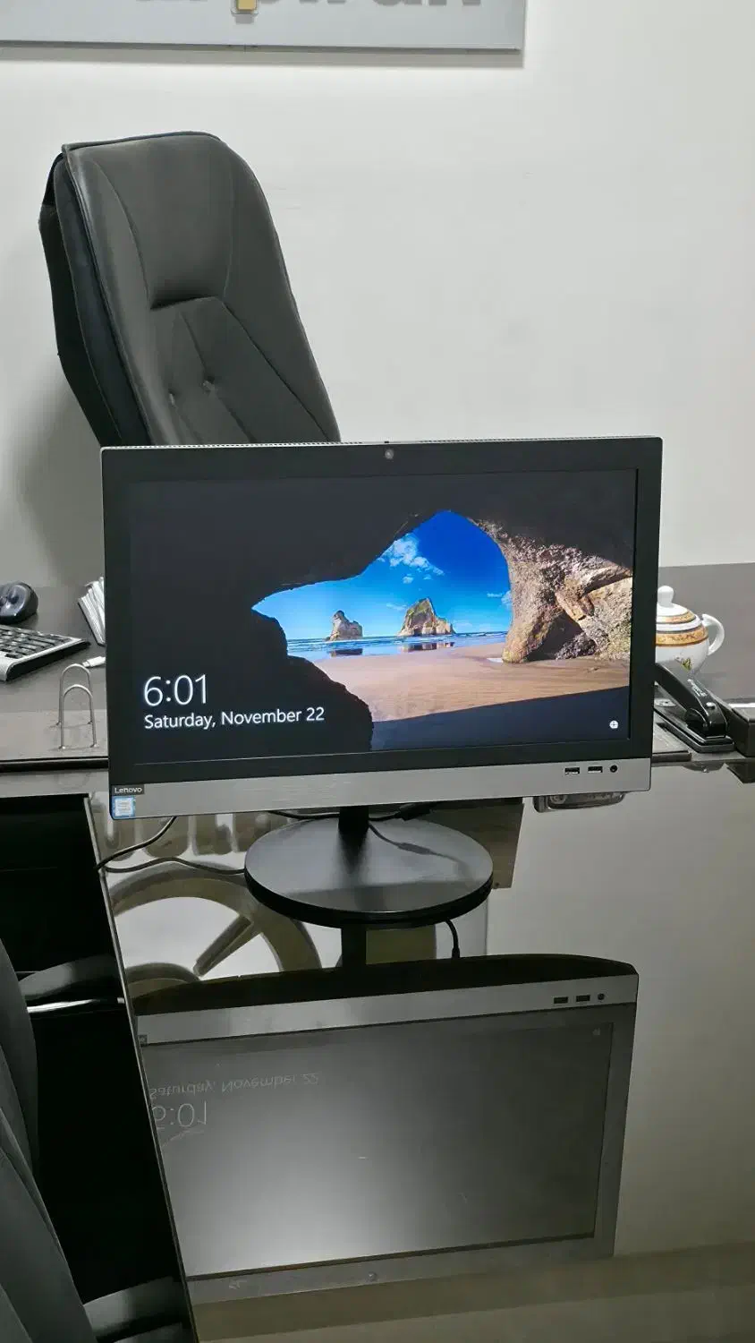 کامپیوتر همه کاره لنوو all in one v330 i3 نسل ۸|رایانه رومیزی|تهران, ایرانشهر|دیوار