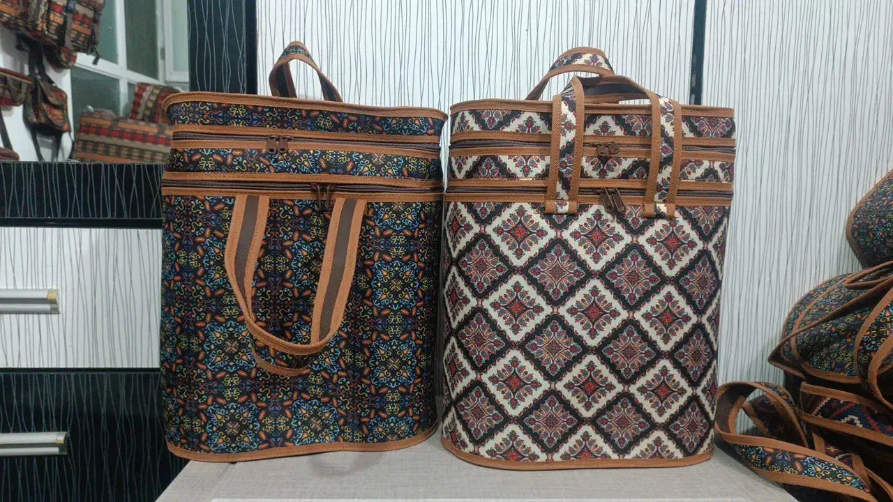 سلام انواع ساک جاجیم وکاورفلاکس جاجیم وکرپ اصل|کیف، کفش، کمربند|بیرجند, |دیوار