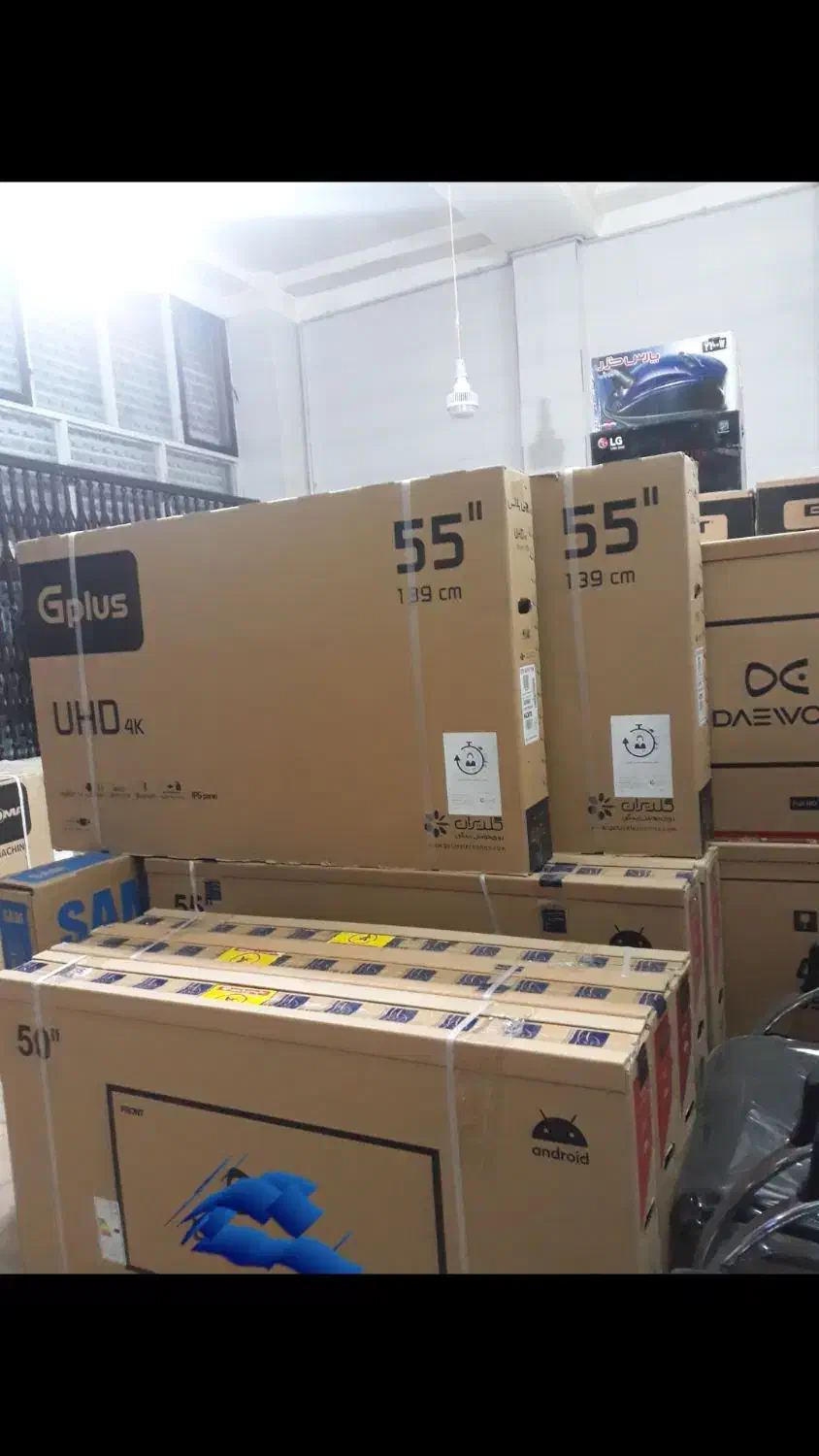 تلوزیون جی پلاس هوشمند ۵۰و۵۵ اینچ نواکبند|تلویزیون و پروژکتور|تهران, بازار|دیوار