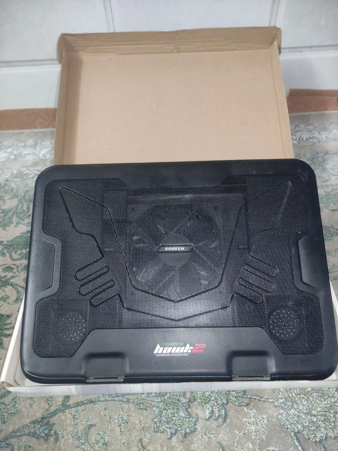 پایه خنک کننده لپ تاپ گرین Hawk 2|قطعات و لوازم جانبی رایانه|قم, ولیعصر|دیوار