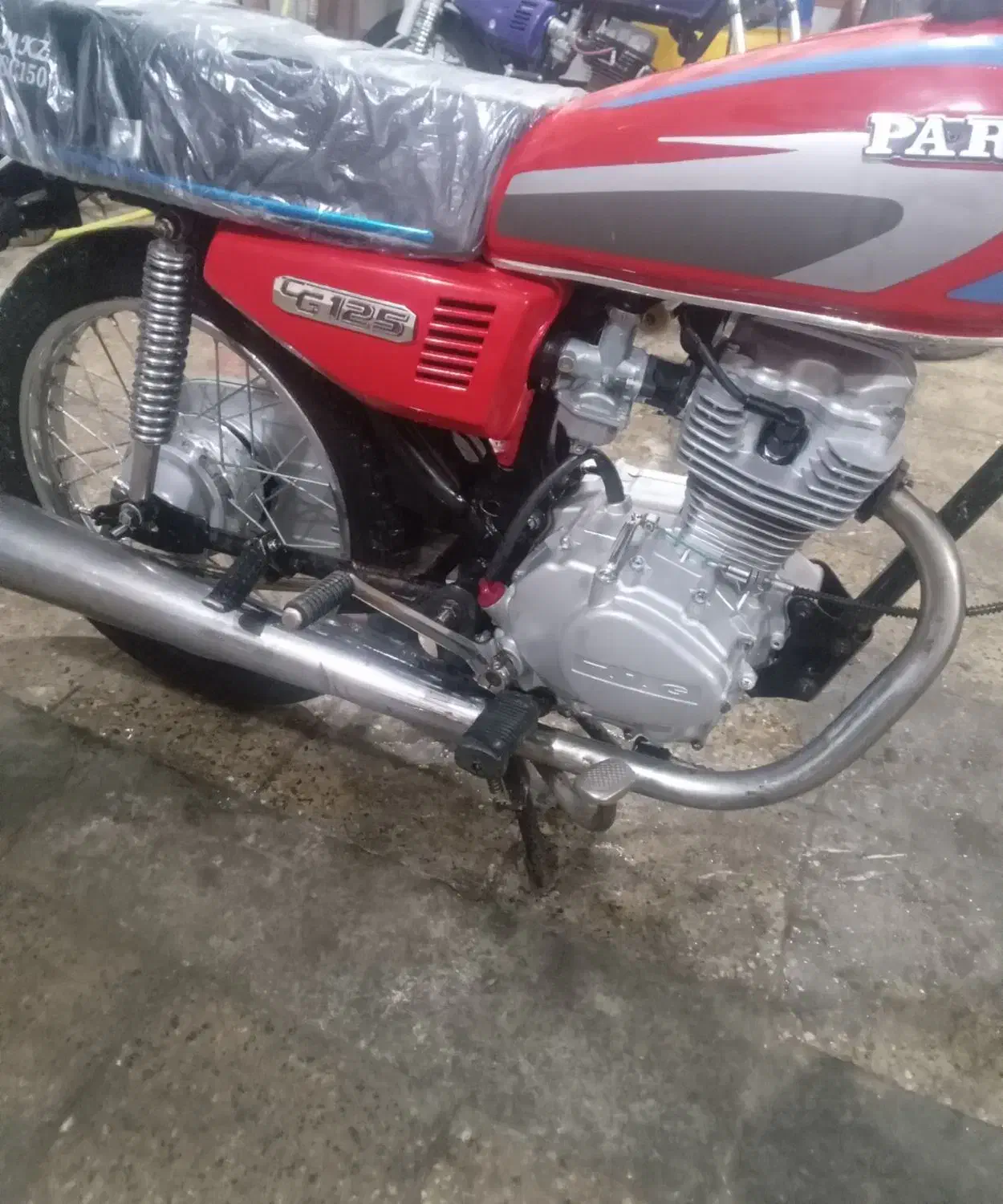 موتور ۱۲۵ مزایده ۸۴|موتورسیکلت|مریوان, |دیوار