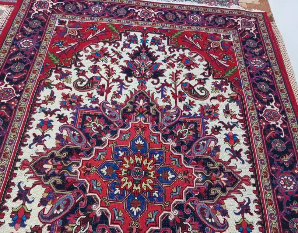 فرش 9 متری|فرش|باسمنج, |دیوار