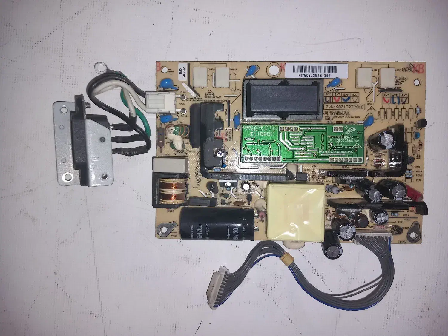 بورد تصویر و پاور مانیتور ال جی|قطعات و لوازم جانبی رایانه|قزوین, |دیوار