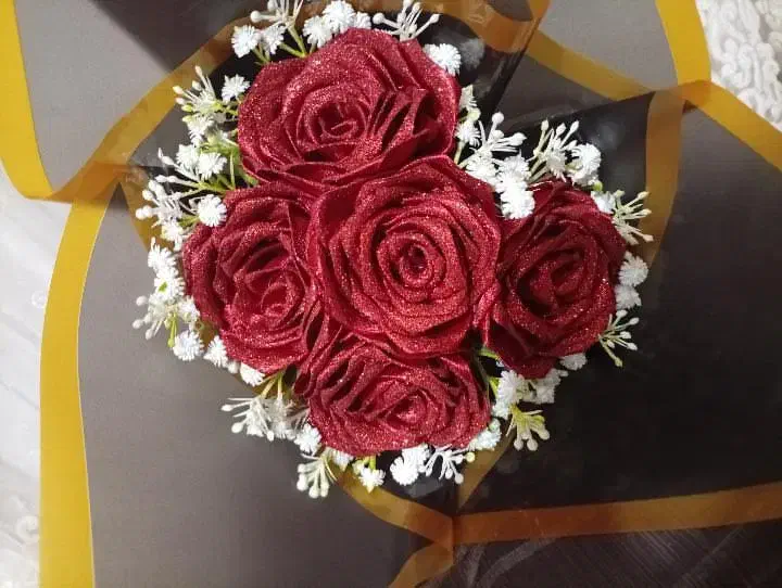 گل روبانی|گل مصنوعی|خوی, |دیوار