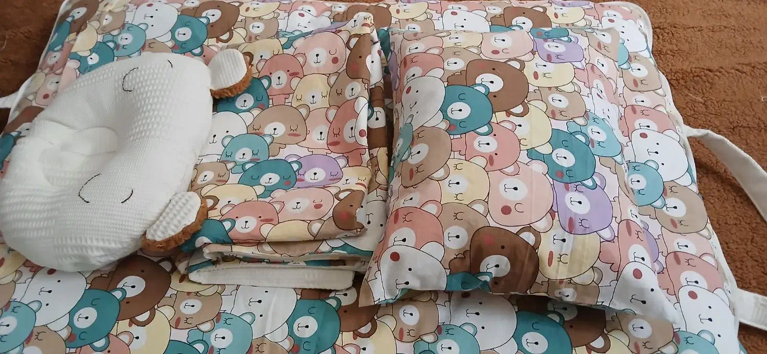 رختخواب قابل حمل نوزاد تا ۲سال ست سیسمونی|اسباب و اثاث بچه|فولادشهر, C3|دیوار