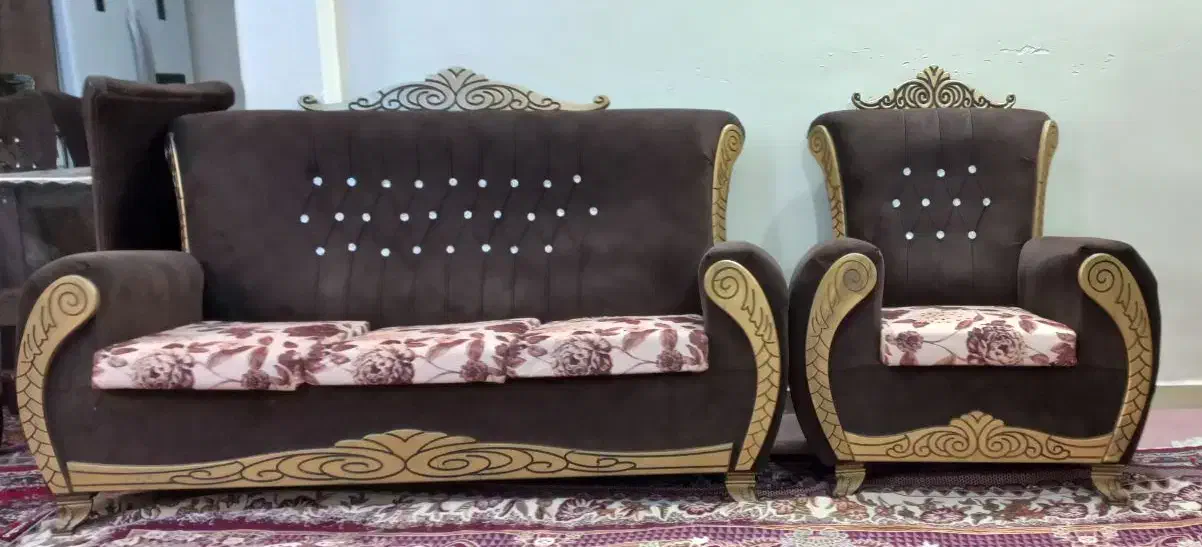 مبل ۷ نفره|مبلمان خانگی و میز عسلی|اهواز, کوی ترابری|دیوار