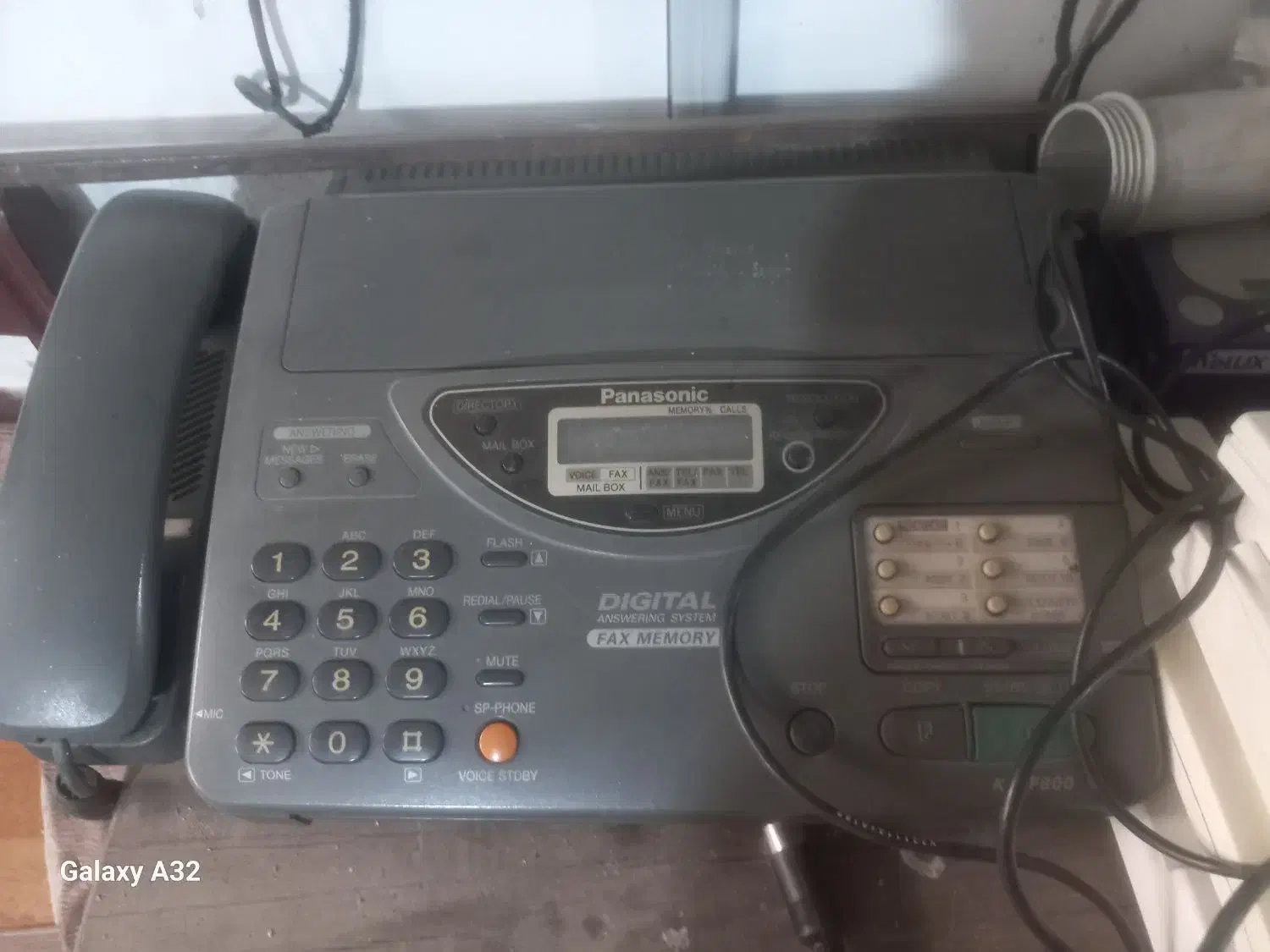 تلفن فاکس پاناسونیک تمیز|تلفن رومیزی|کرج, عظیمیه|دیوار
