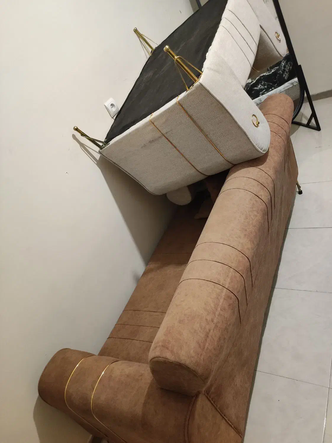 مبل ۷ نفره میز جلو مبلی|مبلمان خانگی و میز عسلی|تهران, پرواز|دیوار