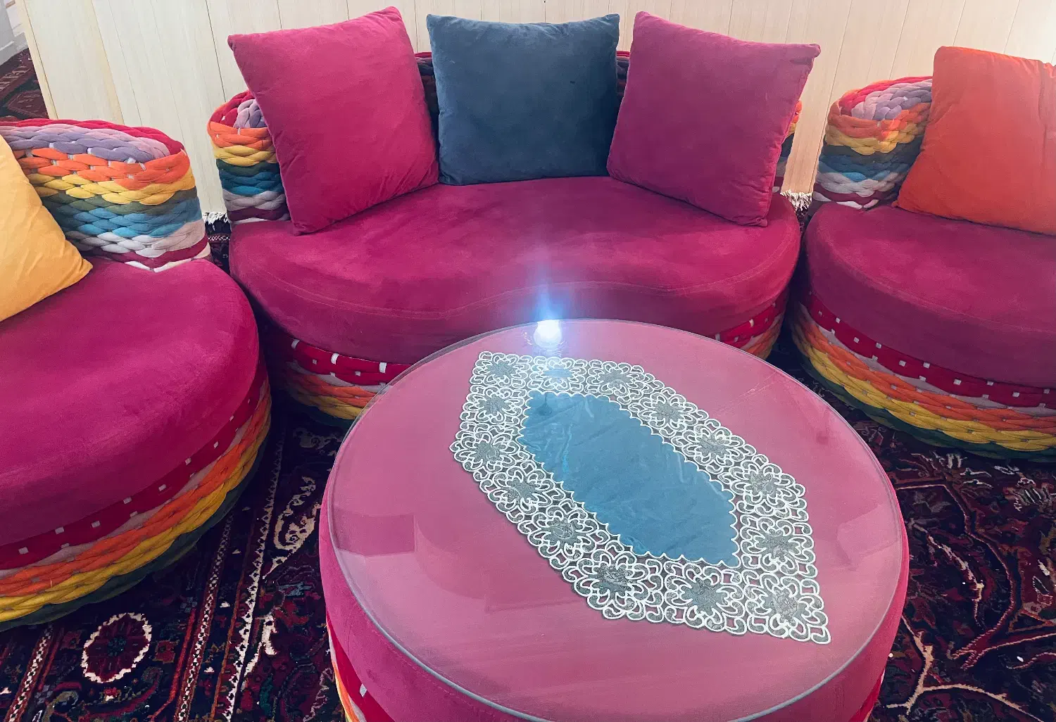 نیمست راحتی ترکیه|مبلمان خانگی و میز عسلی|زنجان, |دیوار