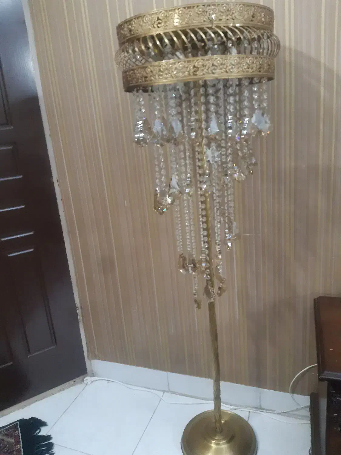 اباژور برنز یک بار هم استفاده نشده|چراغ خواب و آباژور|زنجان, |دیوار