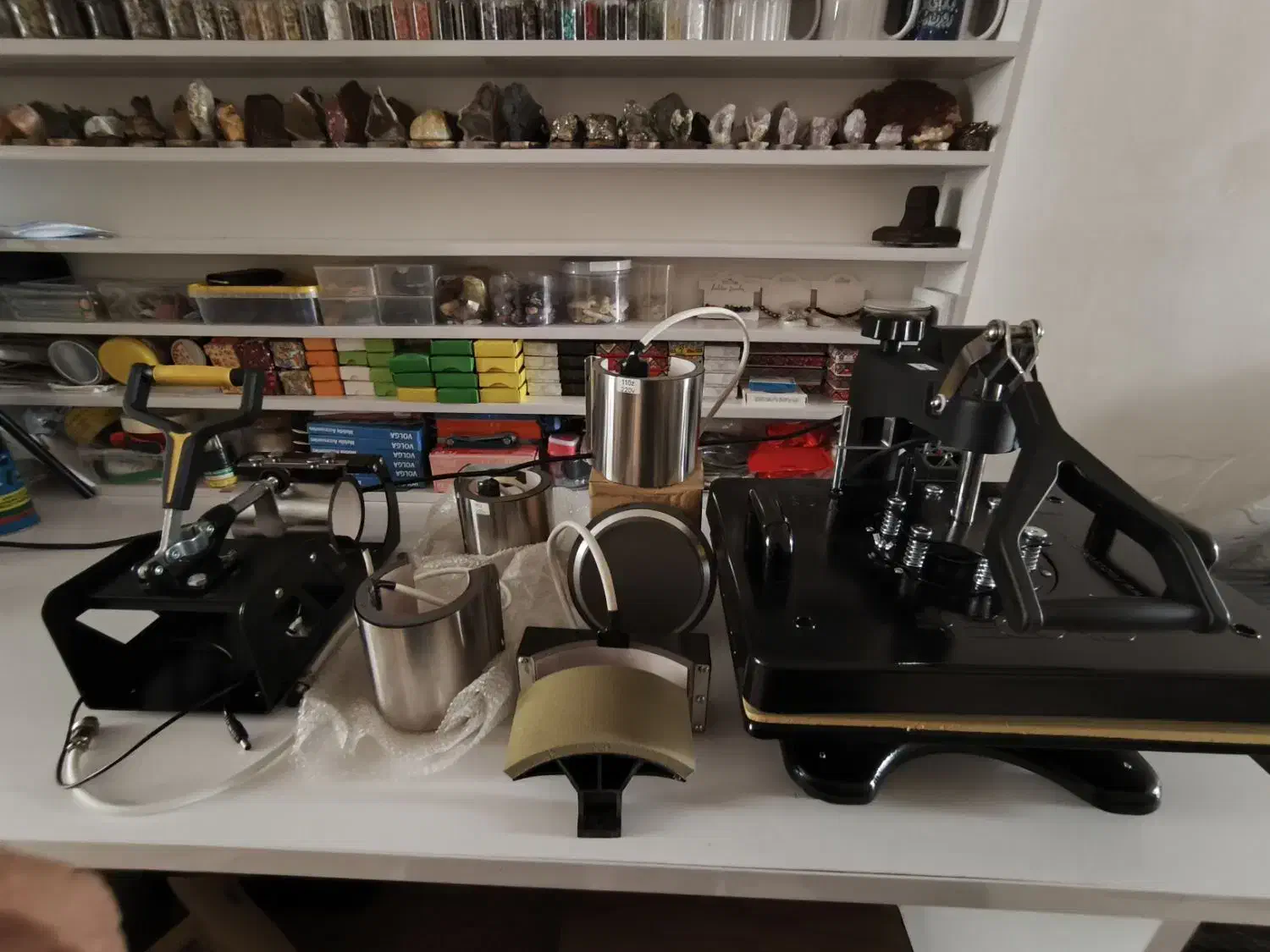 دستگاه سابلیمیشن ۸کاره با پرینتر و مواد اولیه|پرینتر، اسکنر، کپی، فکس|اردبیل, |دیوار