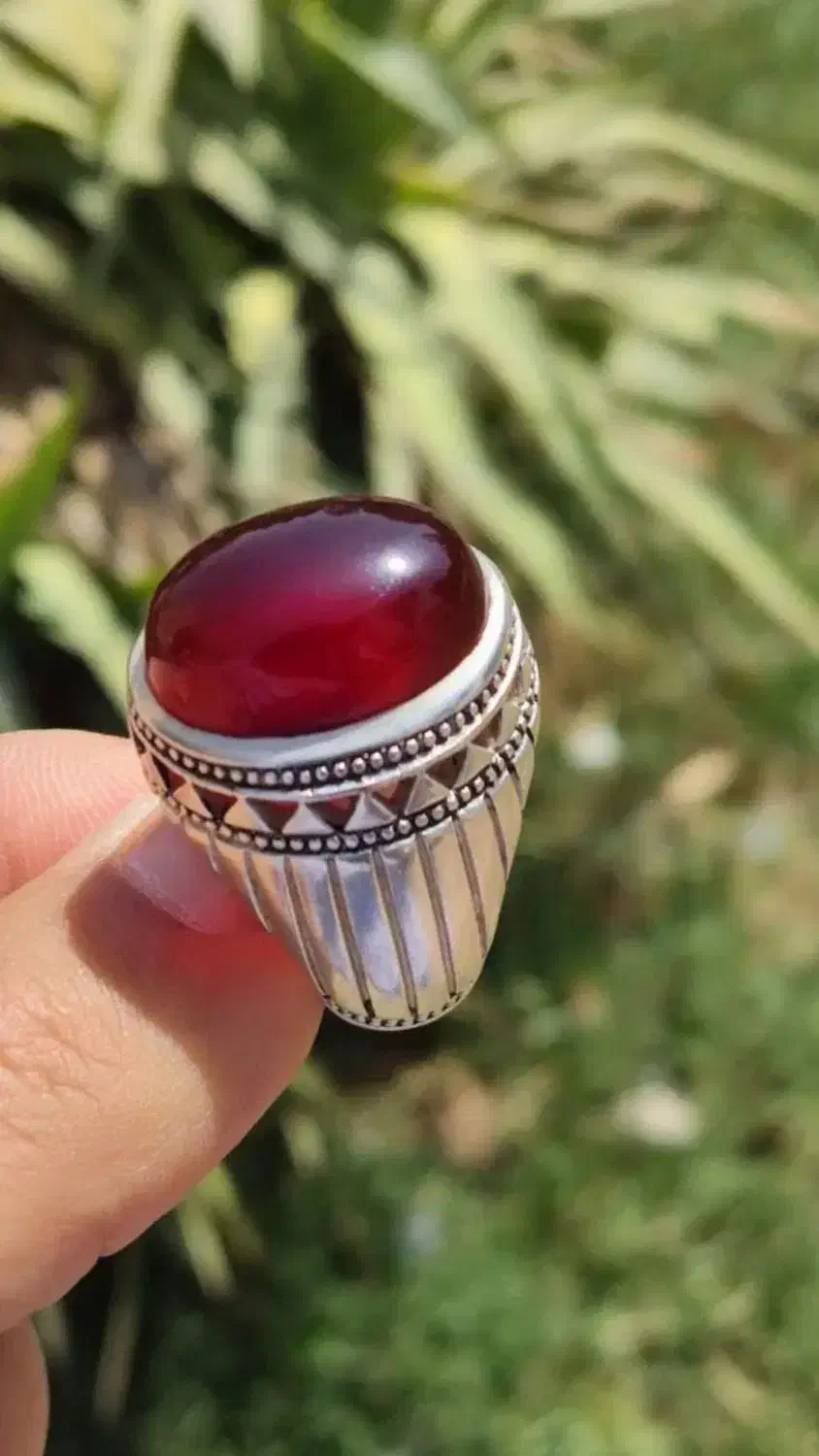 انگشتره نقره دستساز|جواهرات|باقرشهر, |دیوار