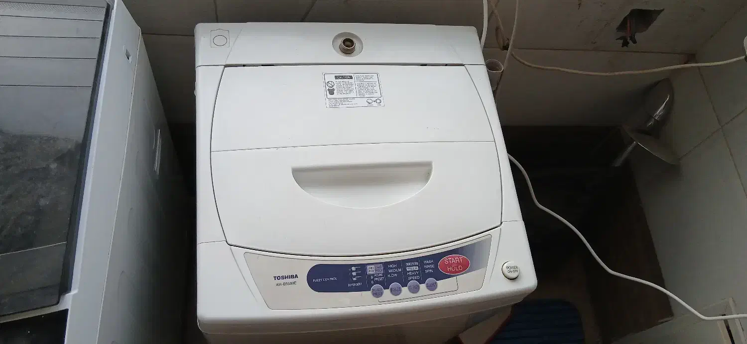 لباسشویی اتومات توشیبا|ماشین لباسشویی و خشککن لباس|قم, بنیاد|دیوار