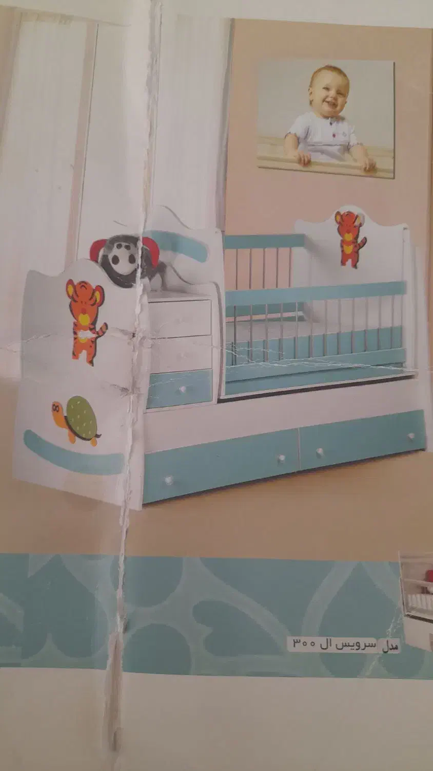 تخت کودک ونوجوان|تخت و سرویس خواب|رفسنجان, |دیوار