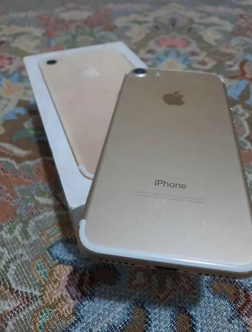 ایفون 7 گلد حافظه 128|موبایل|لواسان, |دیوار