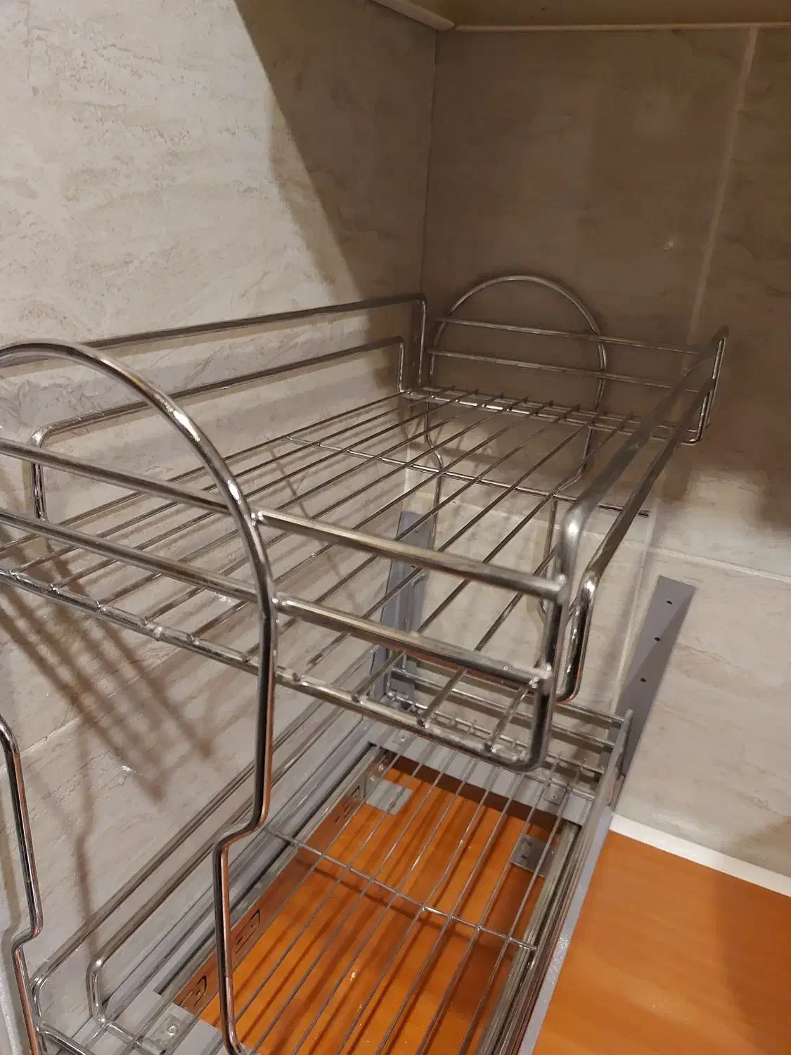 نظم دهنده کابینت ریلی|آب‌چکان و نظم‌دهنده ظروف|تبریز, |دیوار