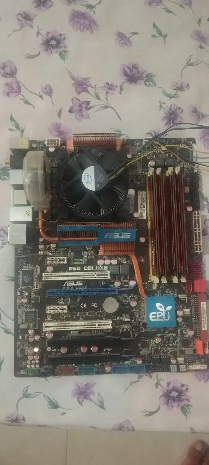 مادربورد ASUS P5Q Deluxe + 4|قطعات و لوازم جانبی رایانه|کرج, کیانمهر|دیوار