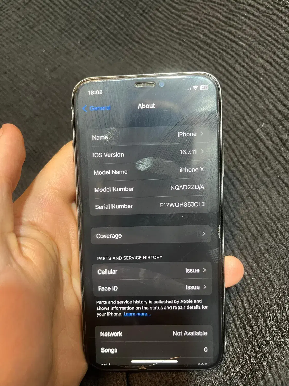 گوشی ایفونx64|موبایل|فریدونکنار, |دیوار
