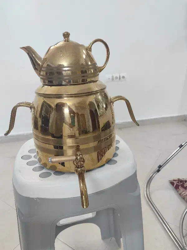 کتری قوری طلایی|قوری، کتری، قهوهساز دستی|مشهد, یاس|دیوار
