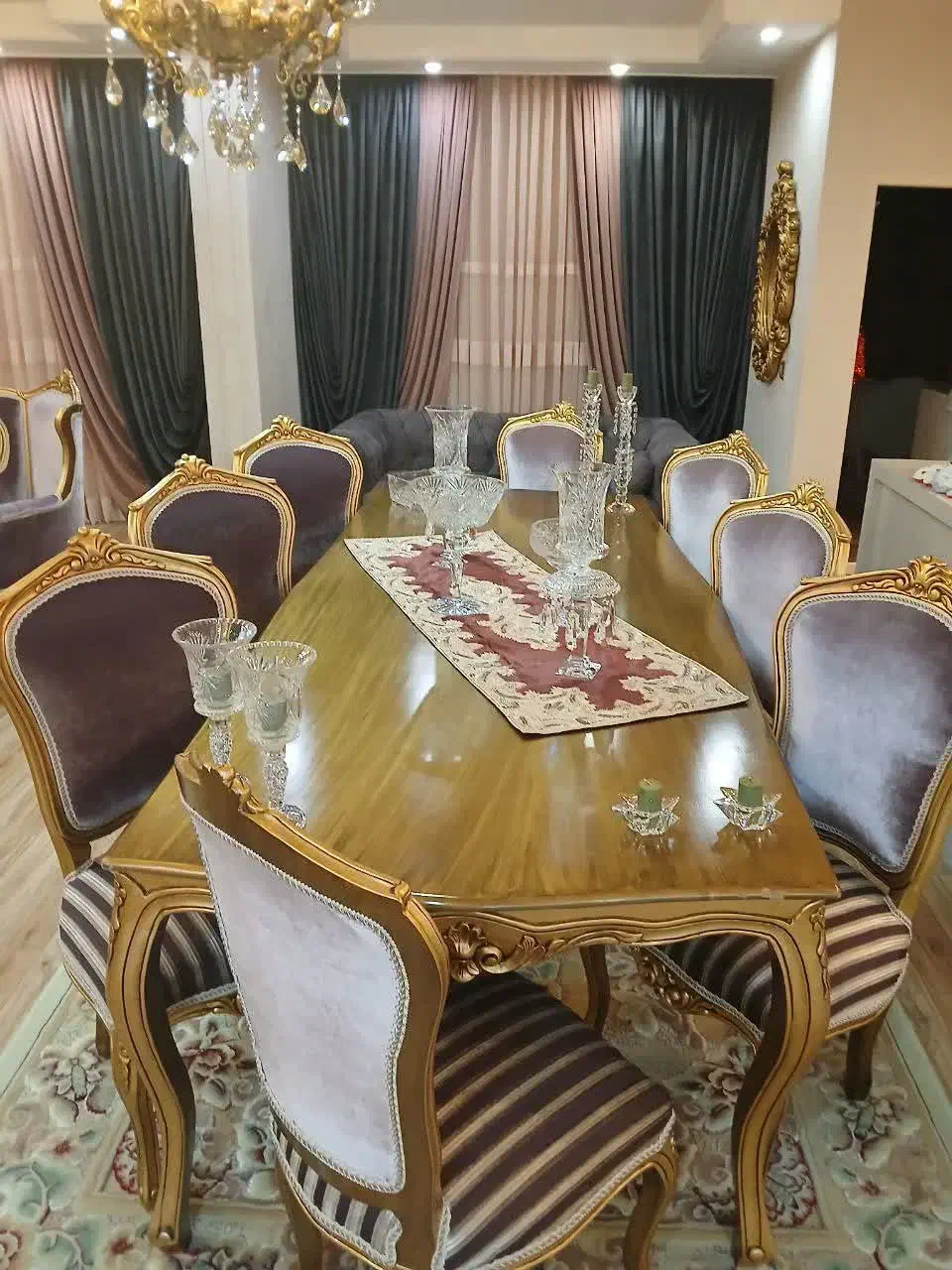 ست مبل و میز ناهار خوری لوکس|مبلمان خانگی و میز عسلی|تربت جام, فاز ۲ فرهنگیان|دیوار