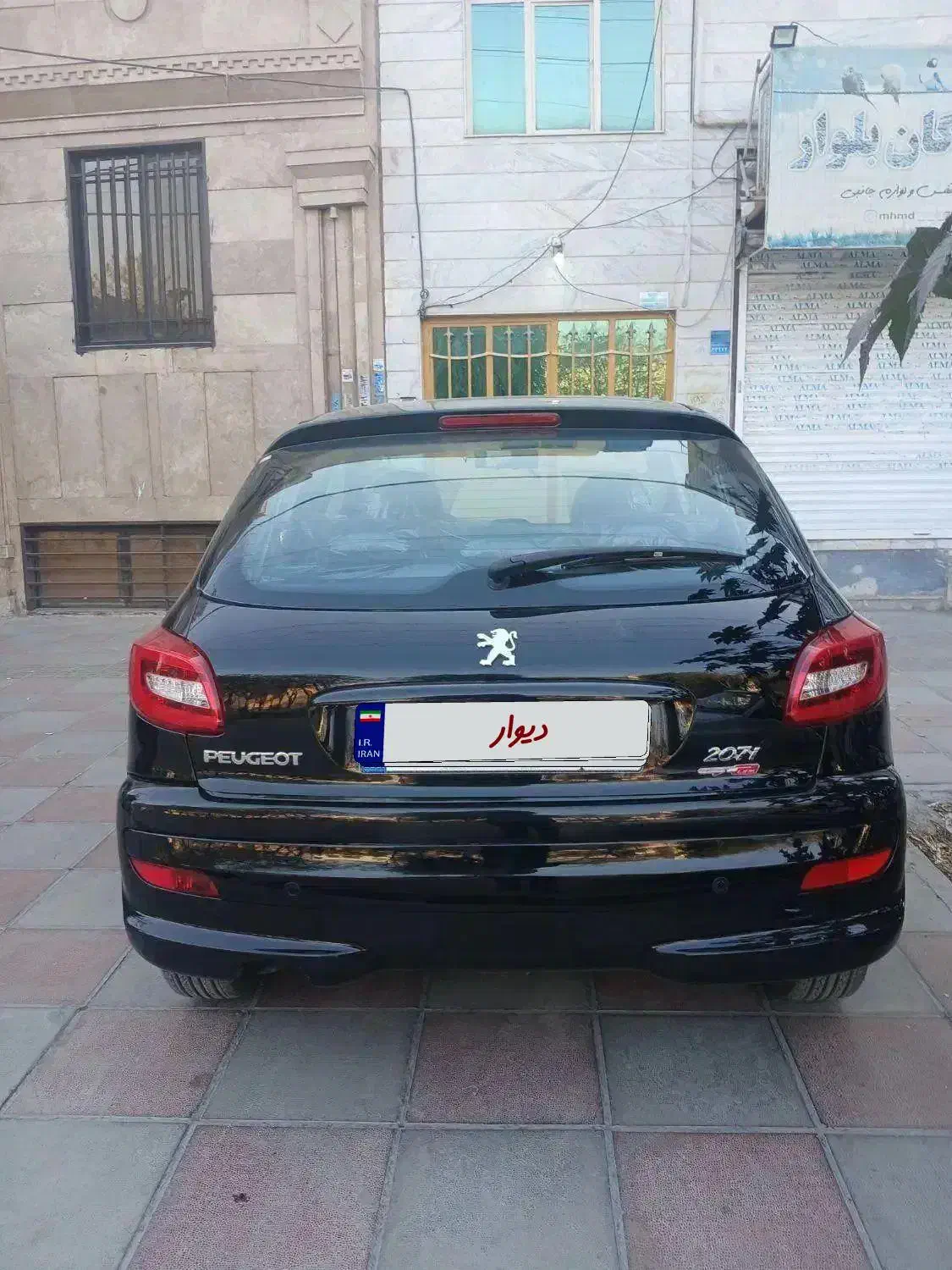 ۲۰۷ مشکی بی رنگ|خودرو سواری و وانت|ورامین, ورامین|دیوار