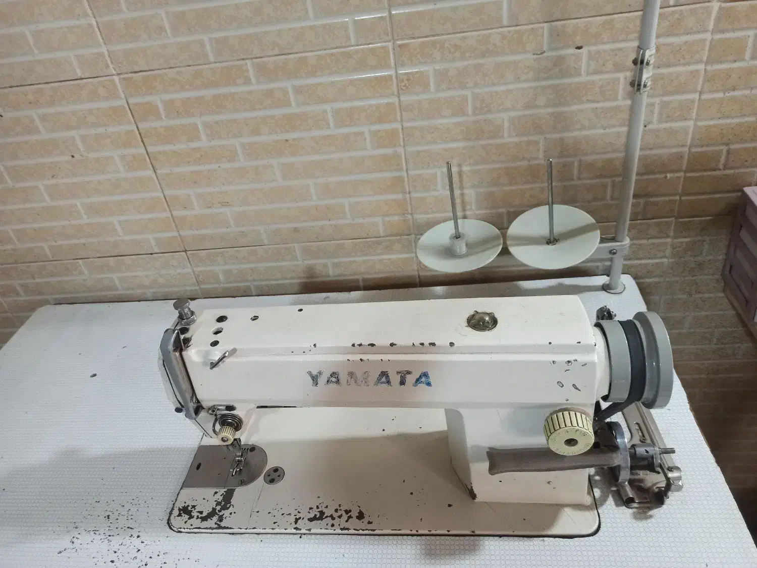 چرخ راسته دوز YAMATA|چرخ خیاطی و ریسندگی|خمینی‌شهر, |دیوار