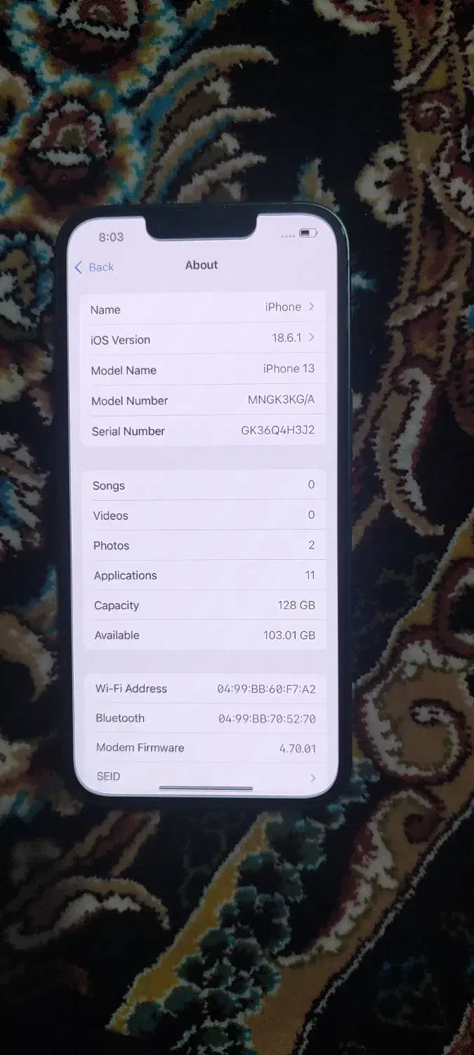 آیفون13نرمال|موبایل|نسیم‌شهر, |دیوار
