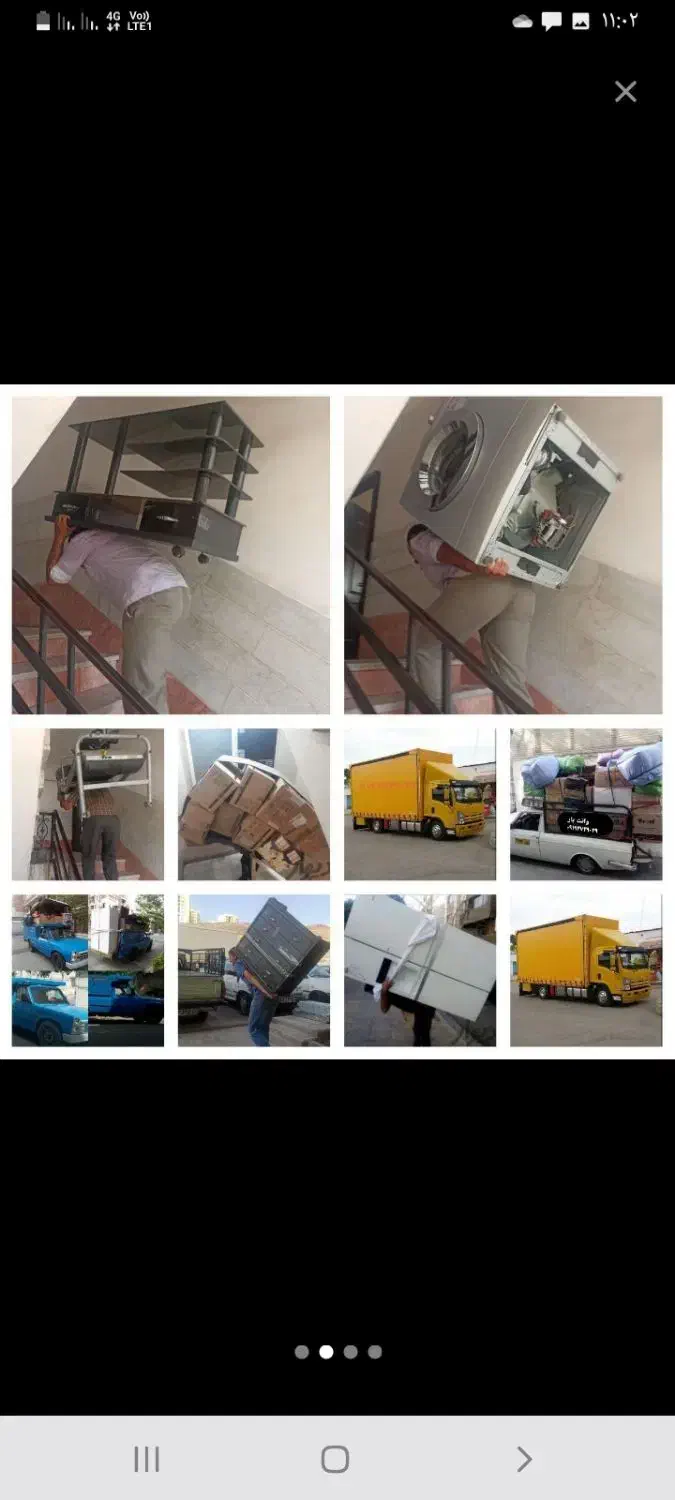 باربری کاشان اثاثکشی منزل کارگر و ماشین پتودار|خدمات حمل و نقل|کاشان, درب اصفهان|دیوار