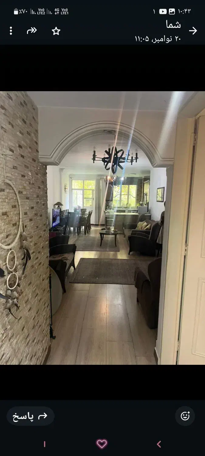 آپارتمان تهرانپارس ۹۲متر خوش نقشه