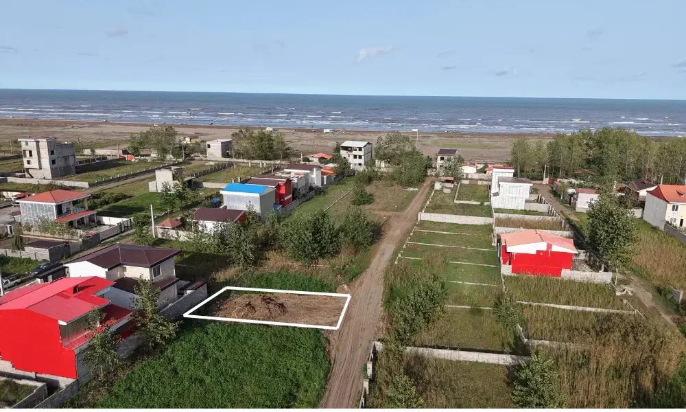 قطعه ساحلی باقابلیت ساخت ویلادارای مدارک شسته رفته|فروش زمین و ملک کلنگی|رشت, منظریه|دیوار