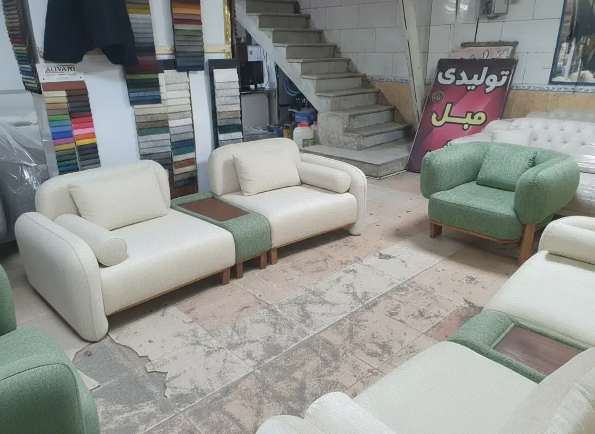 زیباترین و ترند ترین مبلمان سال|مبلمان خانگی و میز عسلی|سنندج, |دیوار