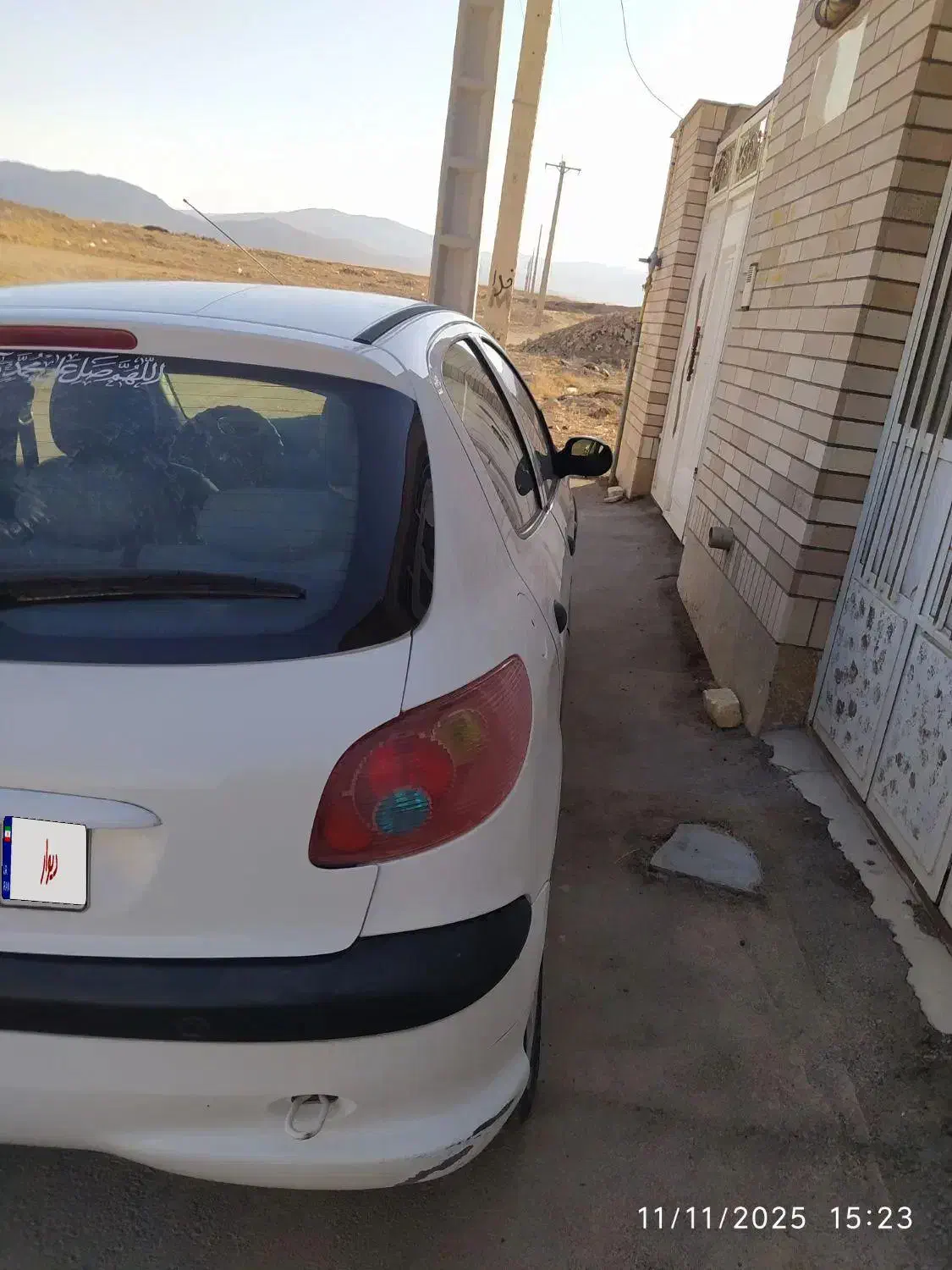 فروش پژو206 مدل 95 tu5|خودرو سواری و وانت|دهاقان, |دیوار